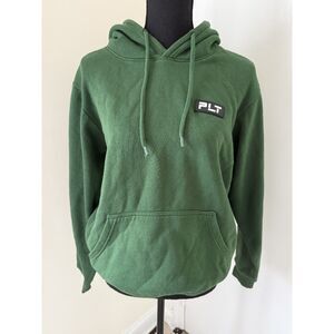 PrettyLittleThing PLTGreenHoodie Size Small Oversized Pullover Casual Streetwear